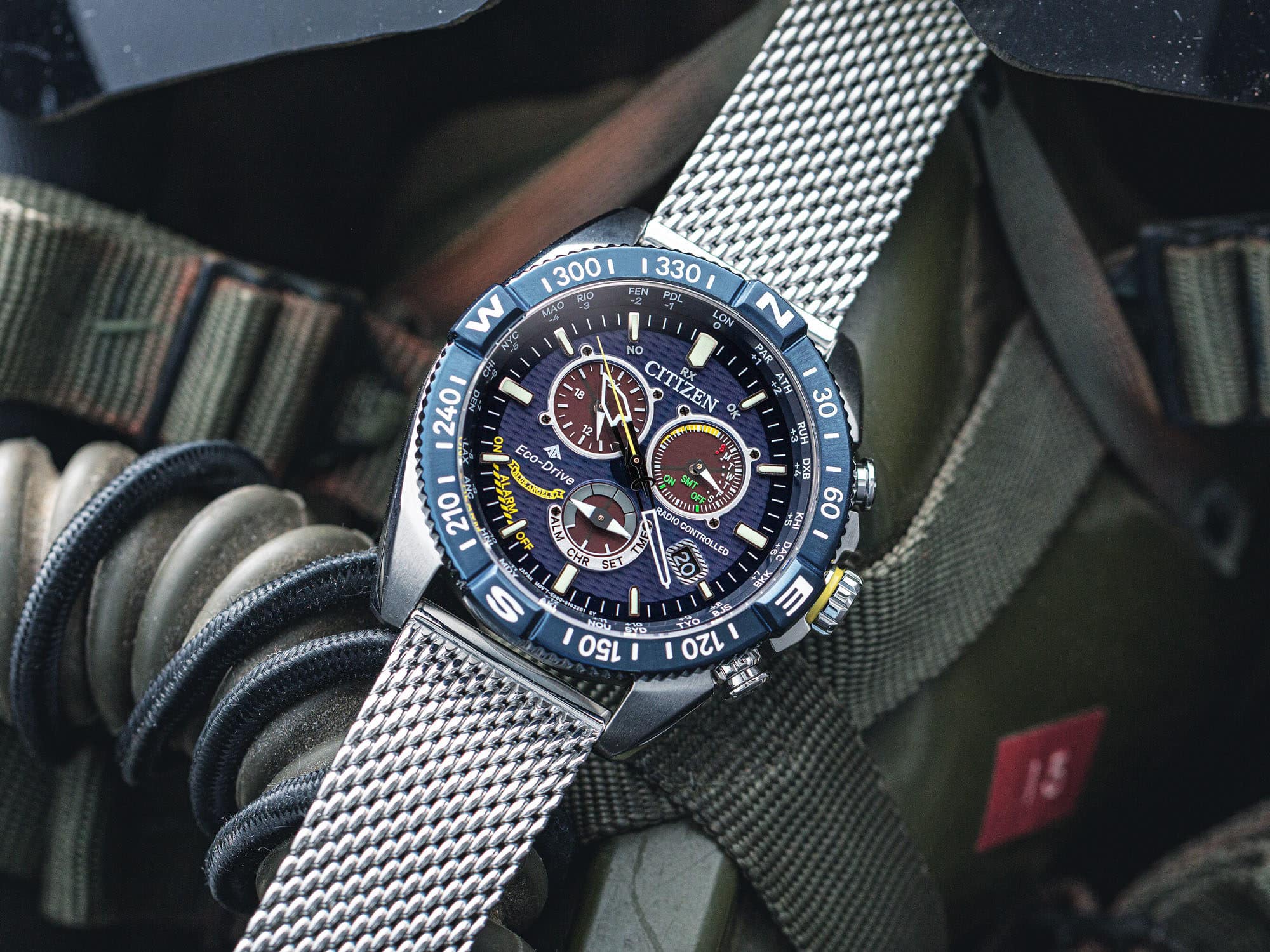 CITIZEN NAVIHAWK Blue Angels チタン 本体 Taking Flight With The Citizen Promaster Navihawk Blue Angels